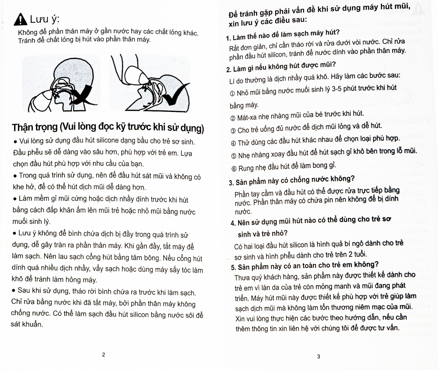 Hình ảnh Máy hút mũi điện tử Electric Nasal Aspirator CNXBQ 006 Biohealth 