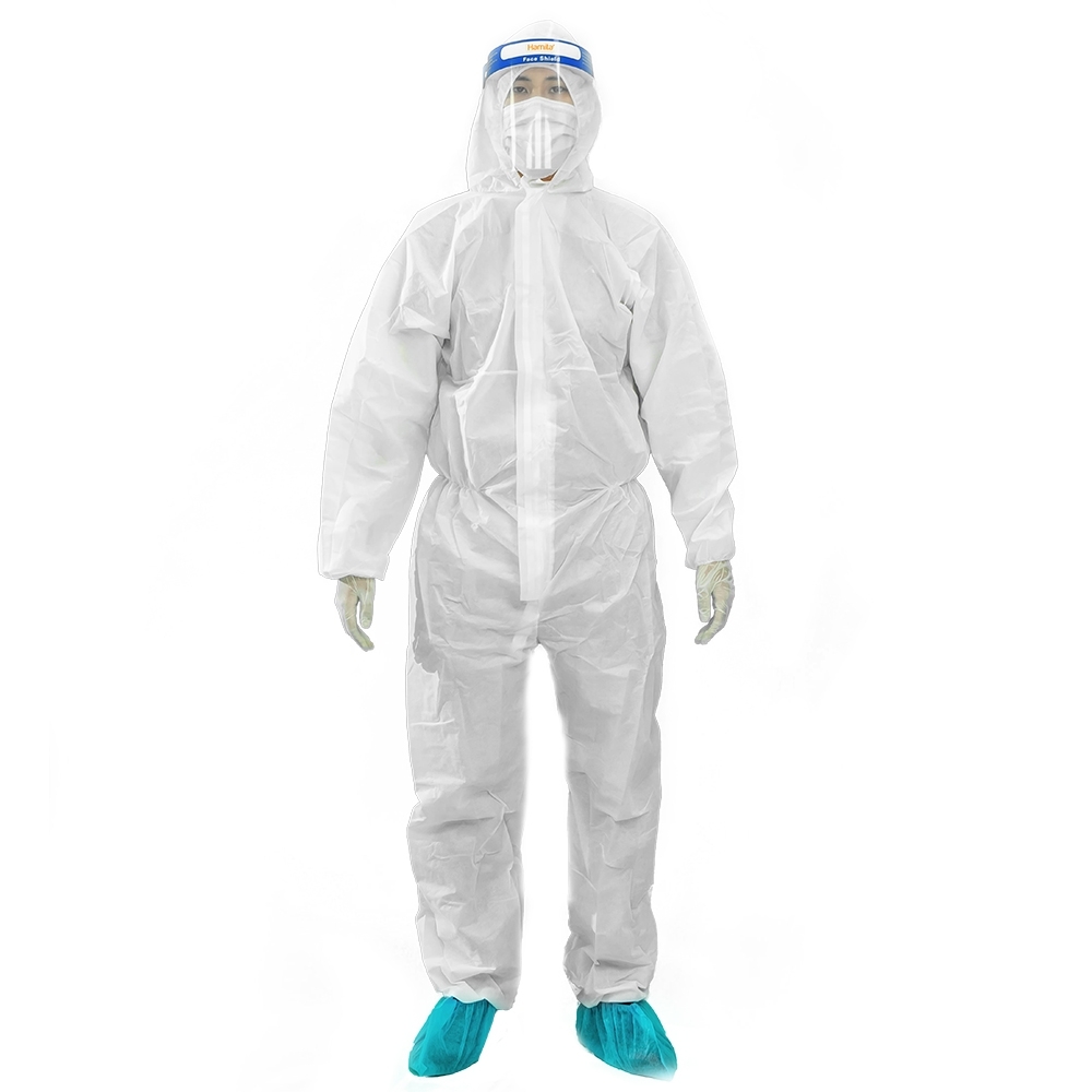 Hình ảnh Bộ quần áo phòng, chống dịch Protective Coverall bảo vệ cơ thể khỏi các tác nhân độc hại