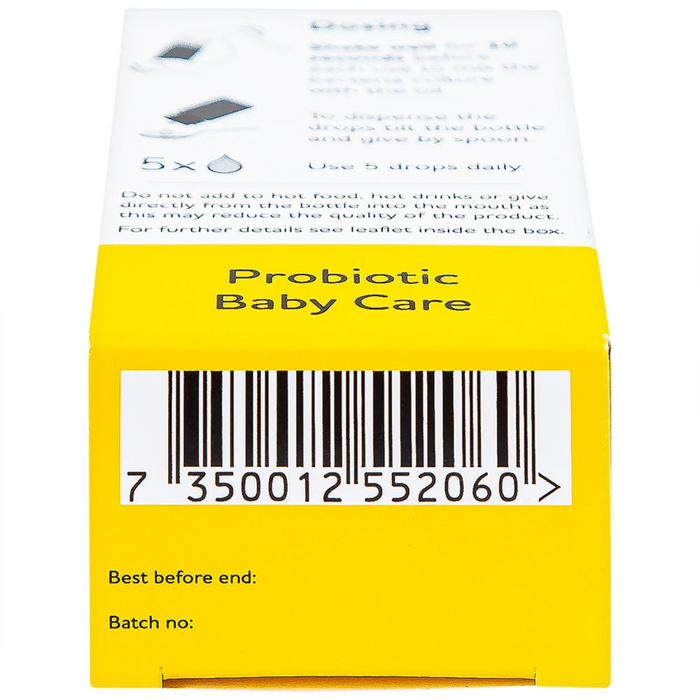 Hình ảnh Men vi sinh BioGaia Protectis Baby Drops Vitamin D3 bổ sung lợi khuẩn cho đường tiêu hóa và vitamin D (5ml)