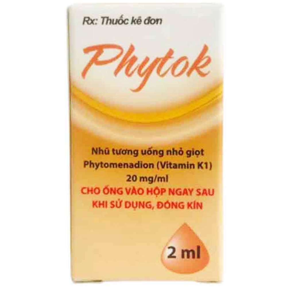 Hình ảnh Thuốc Phytok 2ml CPC1HN bổ sung Vitamin K