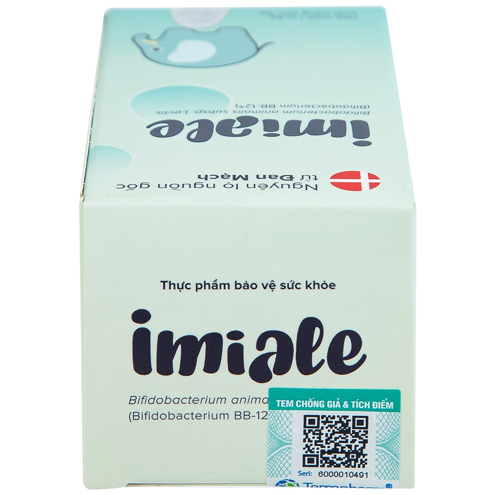 Hình ảnh Dung dịch Imiale CHR Hansen A/S bổ sung lợi khuẩn, hỗ trợ cải thiện hệ vi sinh đường ruột (8g)