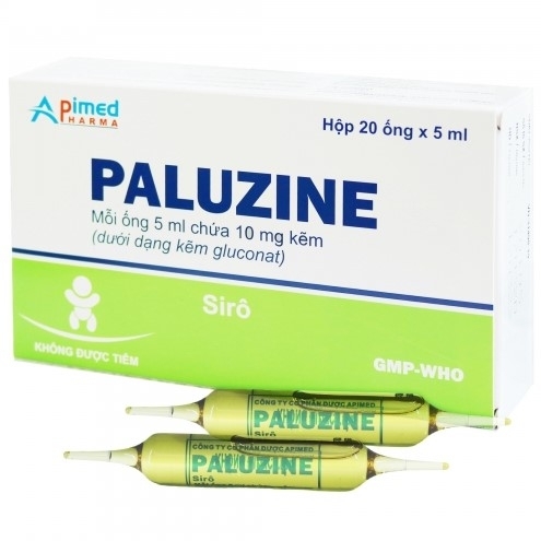 Hình ảnh Thuốc Paluzine Apimed điều trị tiêu chảy kéo dài (20 ống x 5ml)
