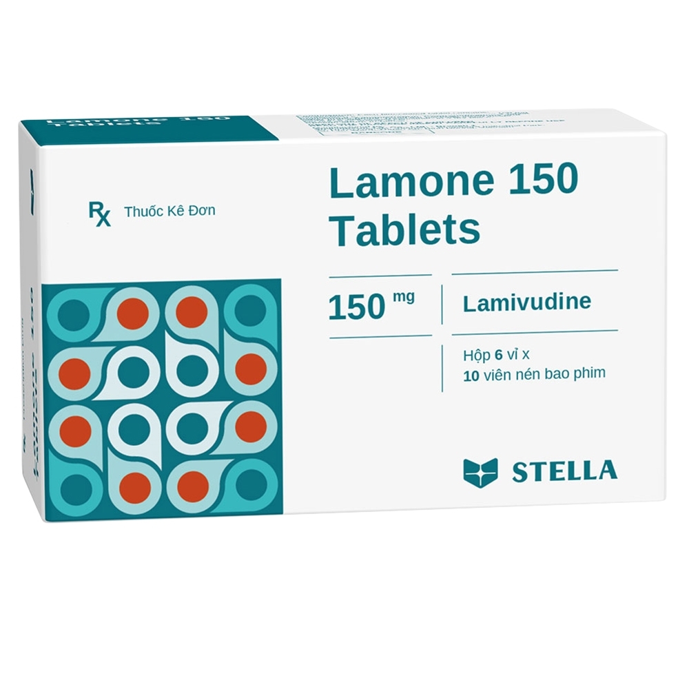 Hình ảnh Viên nén Lamone 150 Stella điều trị nhiễm HIV (6 vỉ x 10 viên)