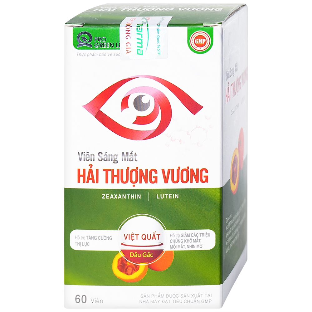 Hình ảnh Viên Sáng Mắt Hải Thượng Vương hỗ trợ tăng cường thị lực (60 viên)