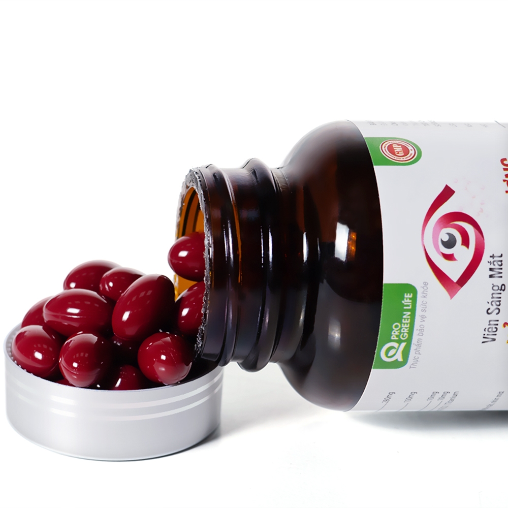 Hình ảnh Viên Sáng Mắt Hải Thượng Vương hỗ trợ tăng cường thị lực (60 viên)