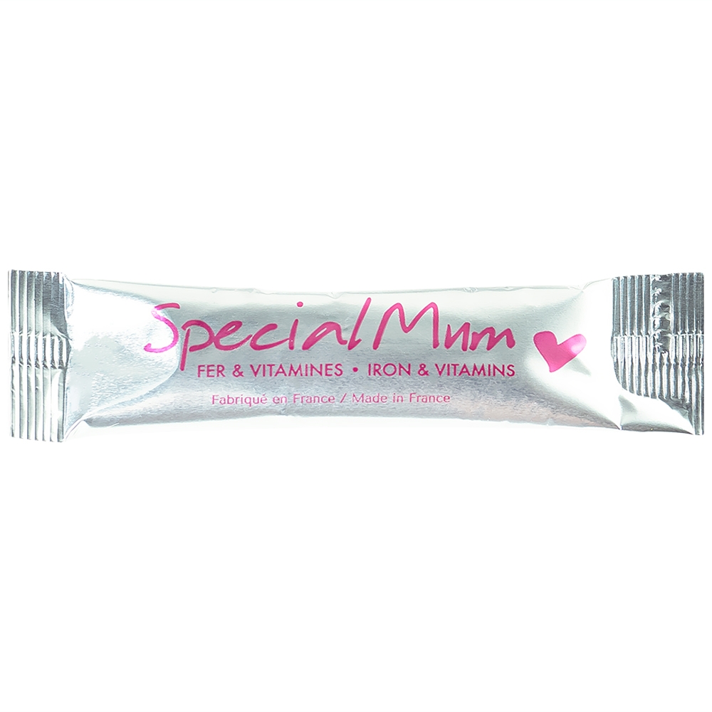Hình ảnh Dung dịch uống Special Mum Iron & Vitamins Eric Favre bổ sung sắt và vitamin (20 gói)