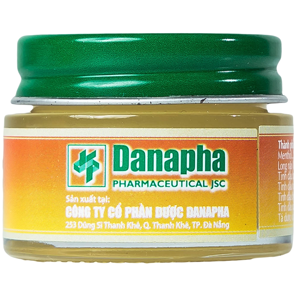 Hình ảnh Cao Sao Vàng Danapha điều trị cảm cúm, nhức đầu (16g)