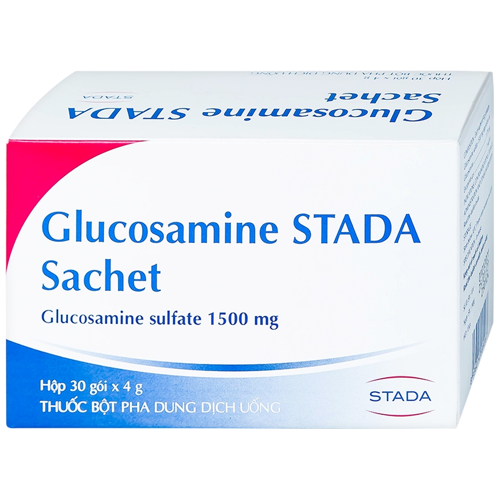 Hình ảnh Thuốc Glucosamine Stada 1500mg hỗ trợ giảm triệu chứng của thoái hóa khớp gối (30 gói)