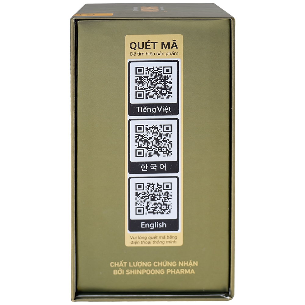 Hình ảnh Viên uống Hồng Sâm Hàn Quốc Shinsam Shinpoong Deawoo hỗ trợ tăng cường sức khỏe (180 viên)