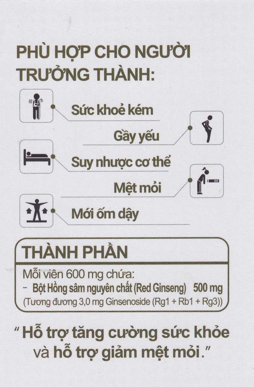 Hình ảnh Viên uống Hồng Sâm Hàn Quốc Shinsam Shinpoong Deawoo hỗ trợ tăng cường sức khỏe (30 viên)