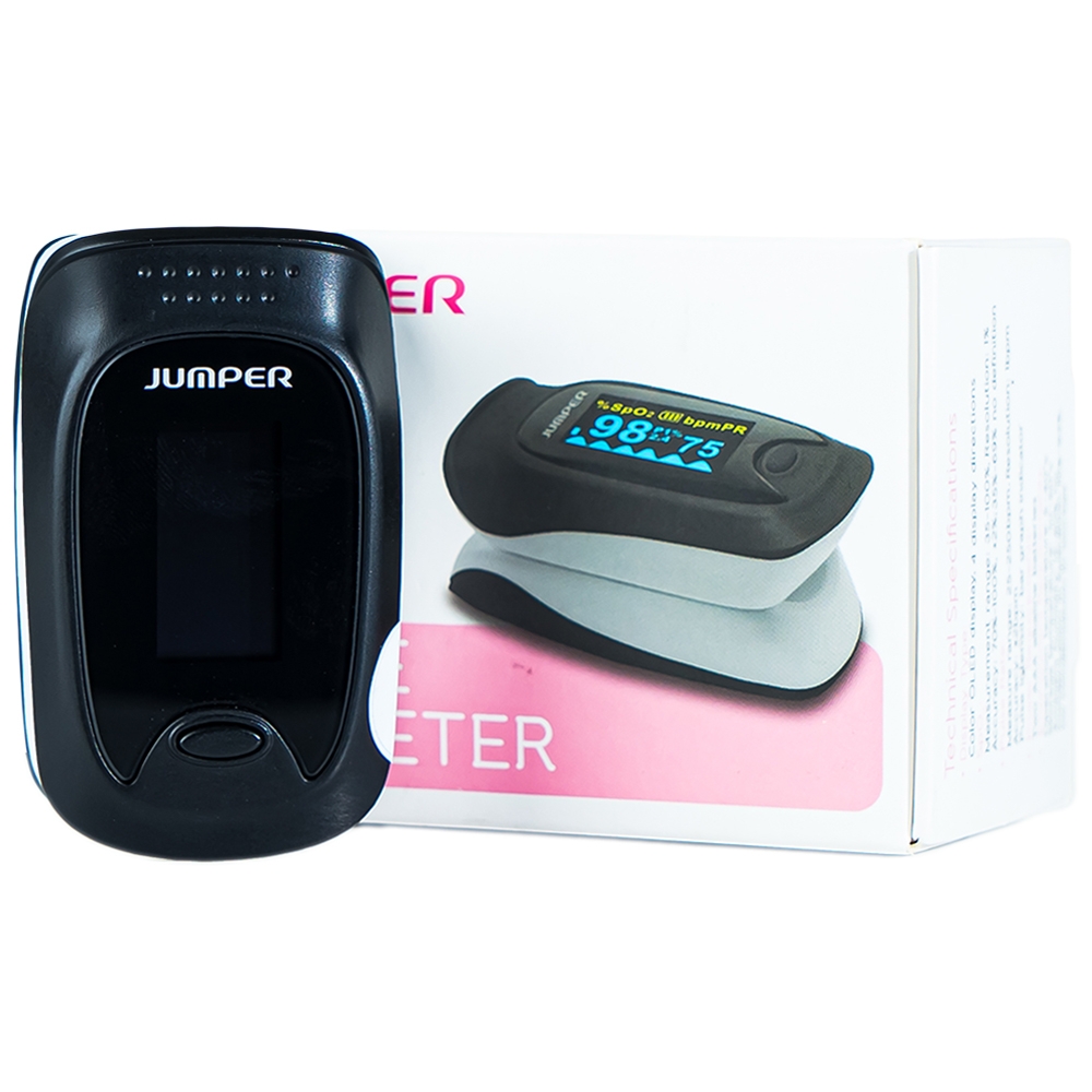 Hình ảnh Máy đo nồng độ oxy trong máu Jumper JPD 500D Oled thiết kế nhỏ gọn và sử dụng dễ dàng