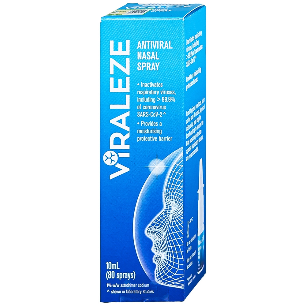 Hình ảnh Bình xịt mũi Viraleze kháng virus gây bệnh đường hô hấp (10ml)