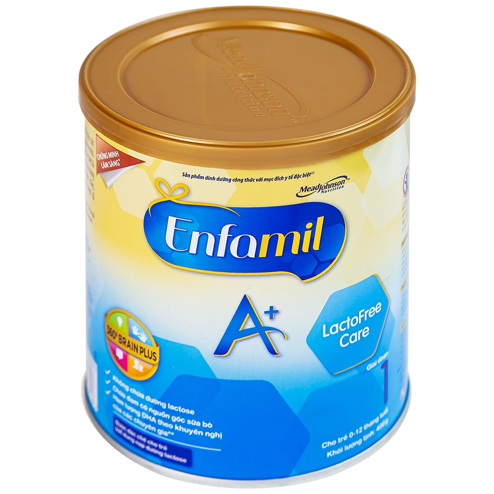 Hình ảnh Sữa Enfamil A+ LactoFree Care đặc chế cho trẻ em bị tiêu chảy (Hộp 400g)