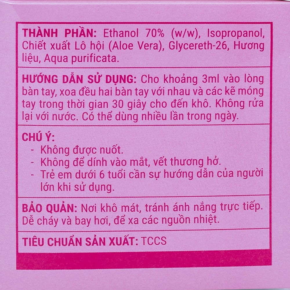 Hình ảnh Dung dịch Touchhand Opodis Pharma sát khuẩn tay nhanh (10 chai x 30ml)