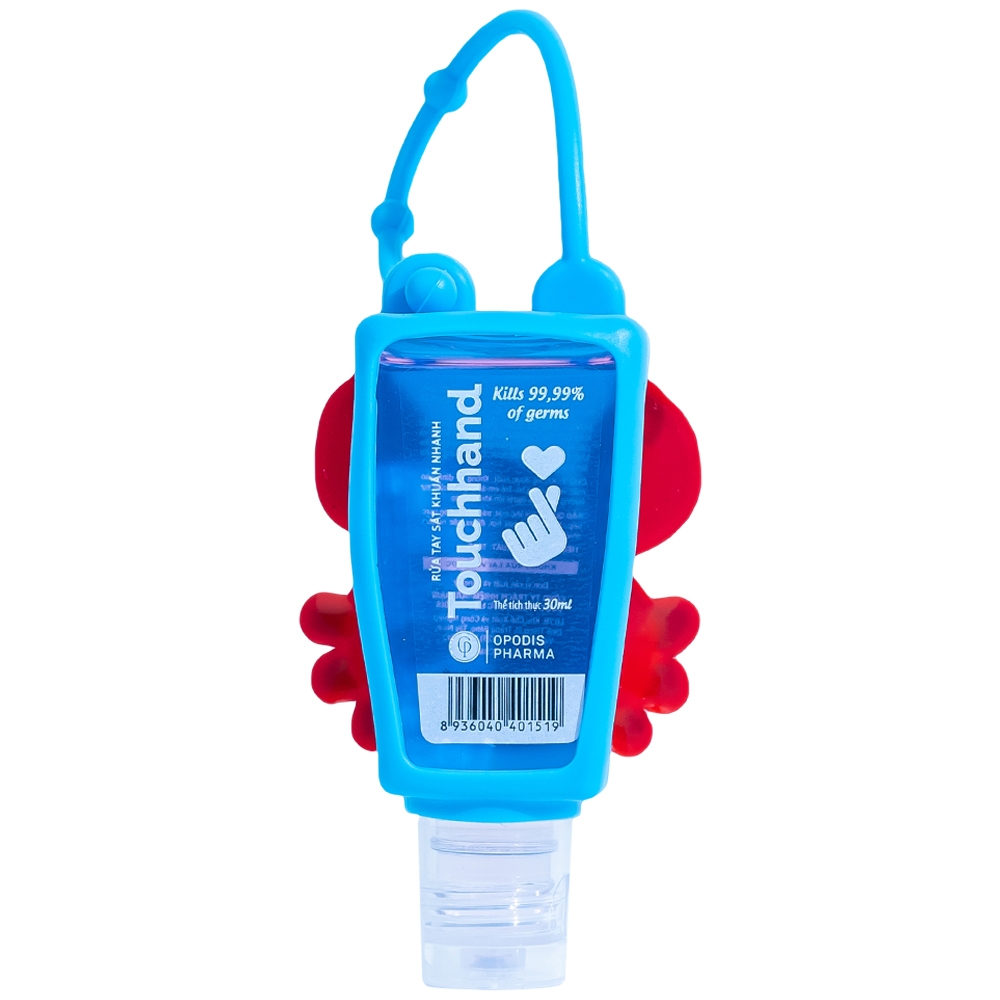 Hình ảnh Dung dịch Touchhand Opodis Pharma sát khuẩn tay nhanh (10 chai x 30ml)