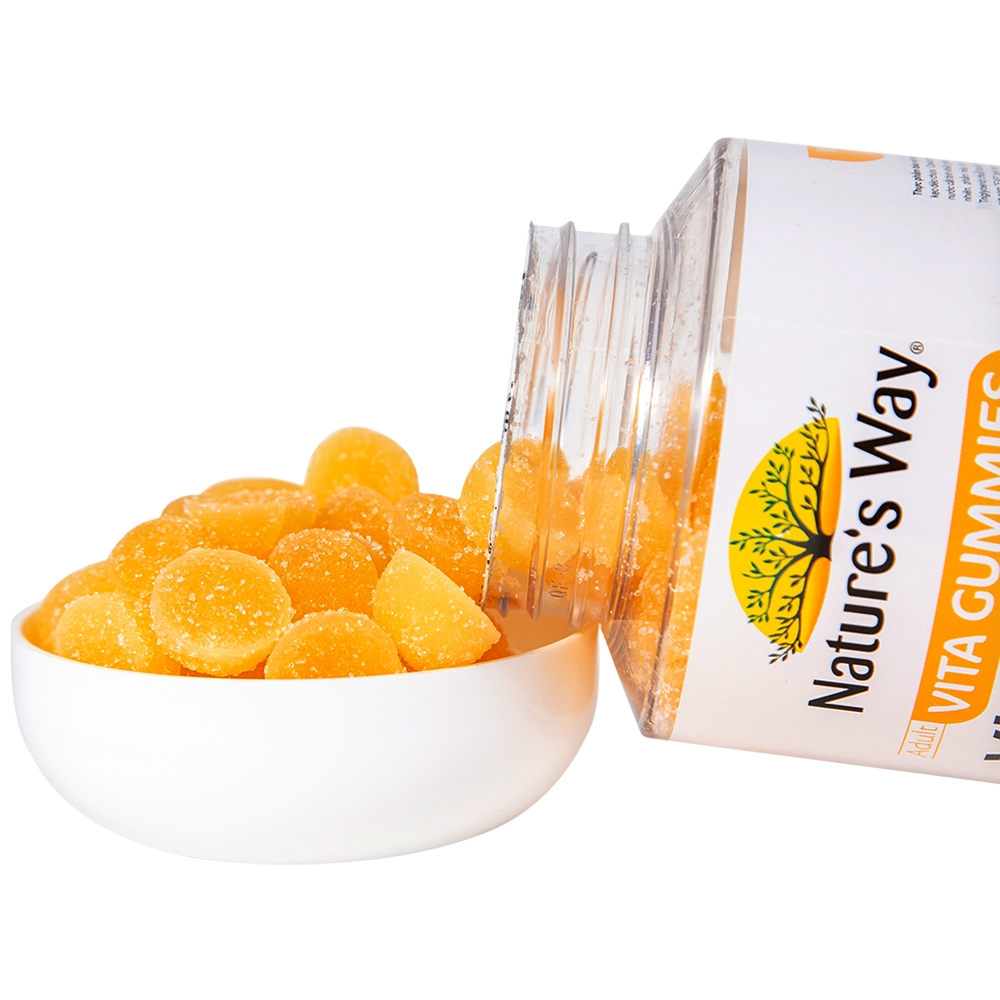Hình ảnh Viên nhai Vita Gummies Vitamin D3 1000IU Nature's Way hỗ trợ giúp hấp thu canxi (120 viên)