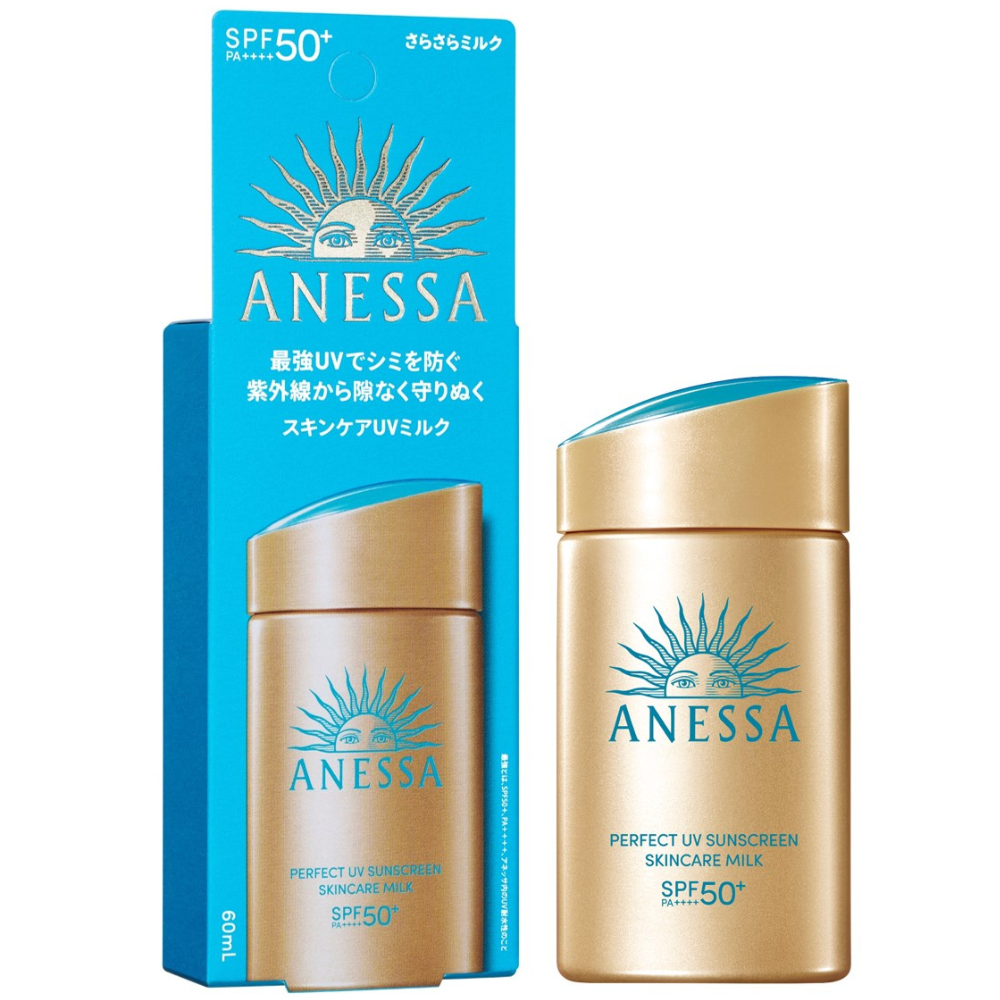 Hình ảnh Sữa chống nắng dưỡng da kiềm dầu Anessa Perfect UV Sunscreen Skincare Milk SPF50+ PA++++ Shiseido (60ml)