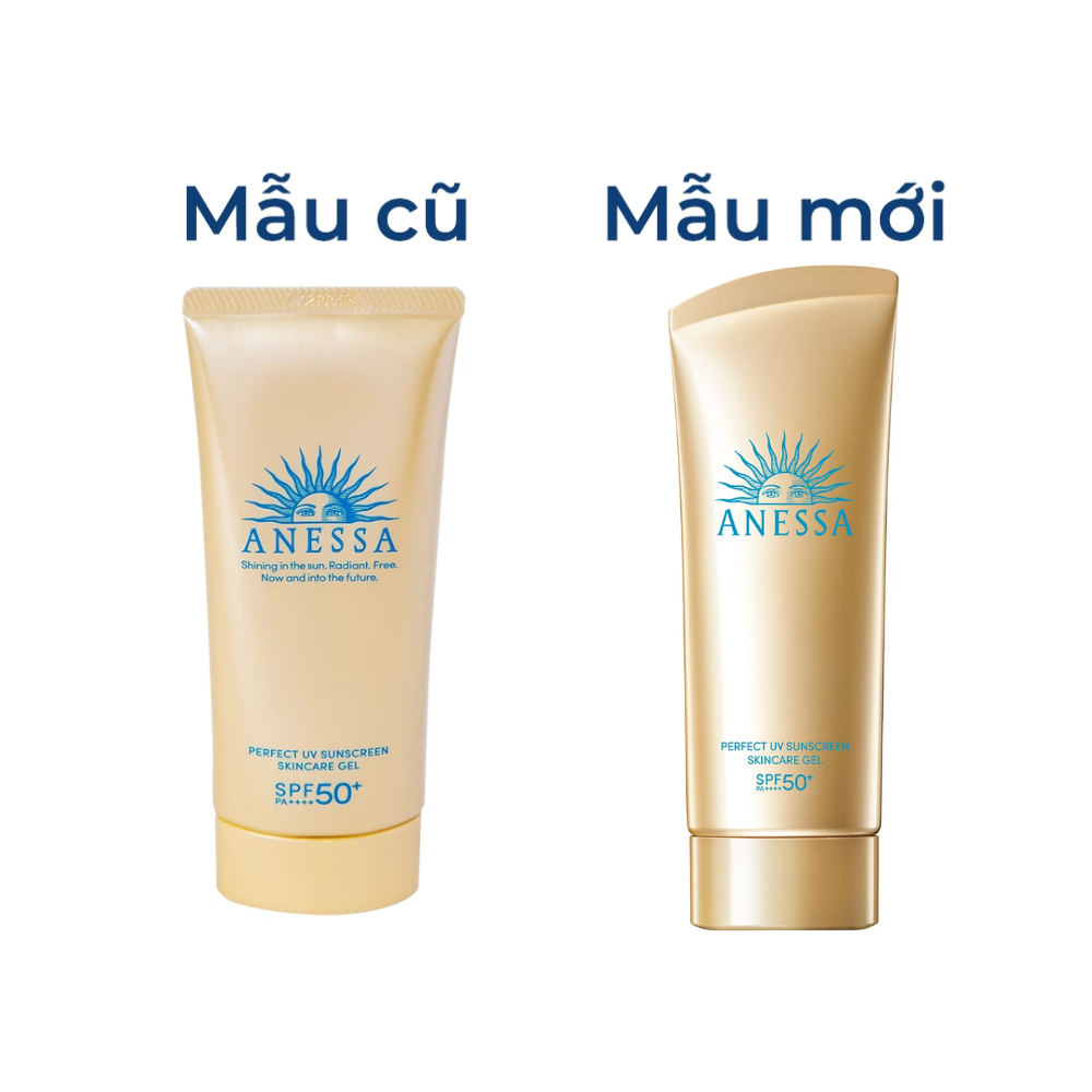 Hình ảnh Gel chống nắng dưỡng ẩm Anessa Perfect UV Sunscreen Skincare Gel N SPF50+ PA++++ Shisheido (90g)