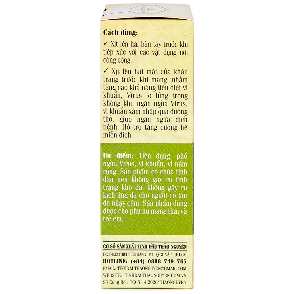 Hình ảnh Tinh dầu Thảo Nguyên hương sả chanh 30ml đuổi muỗi và côn trùng, khử khuẩn