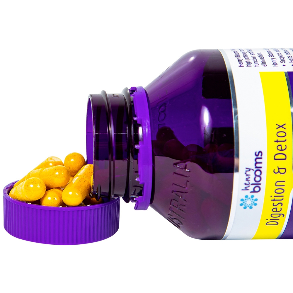 Hình ảnh Viên uống Liver Detox 1-A-Day Henry Blooms hỗ trợ giải độc gan, bảo vệ gan (60 viên)