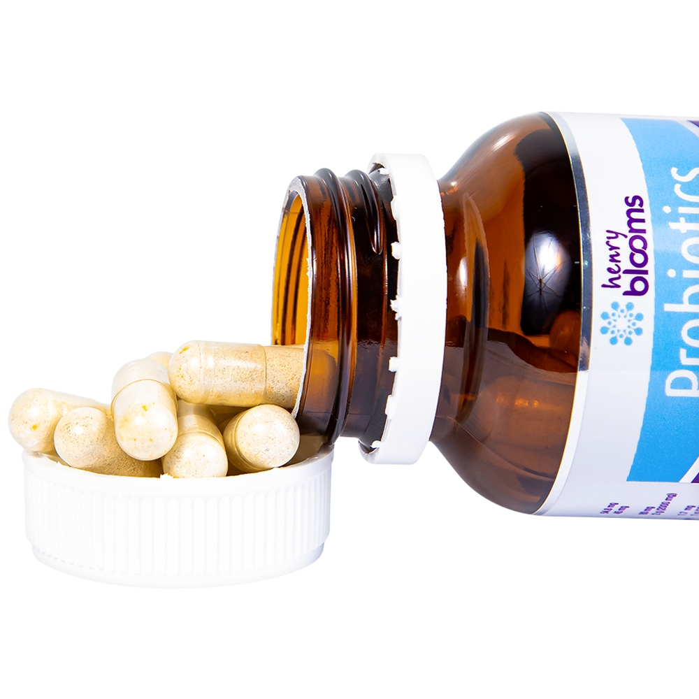 Hình ảnh Viên uống Women's Multivitamin With Probiotics Henry Blooms cung cấp năng lượng và chất dinh dưỡng cần thiết (30 viên)