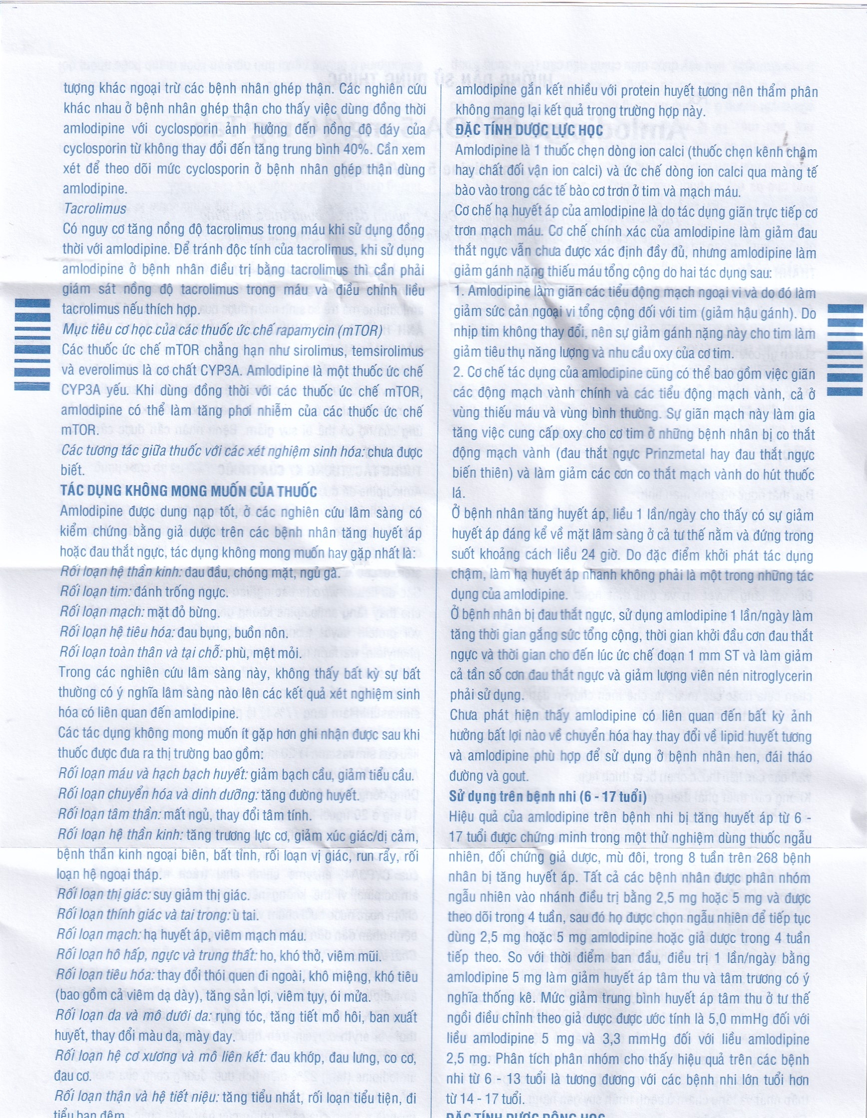 Hình ảnh Thuốc Amlodipine Stada 5mg Tab điều trị tăng huyết áp, đau thắt ngực (10 vỉ x 14 viên)