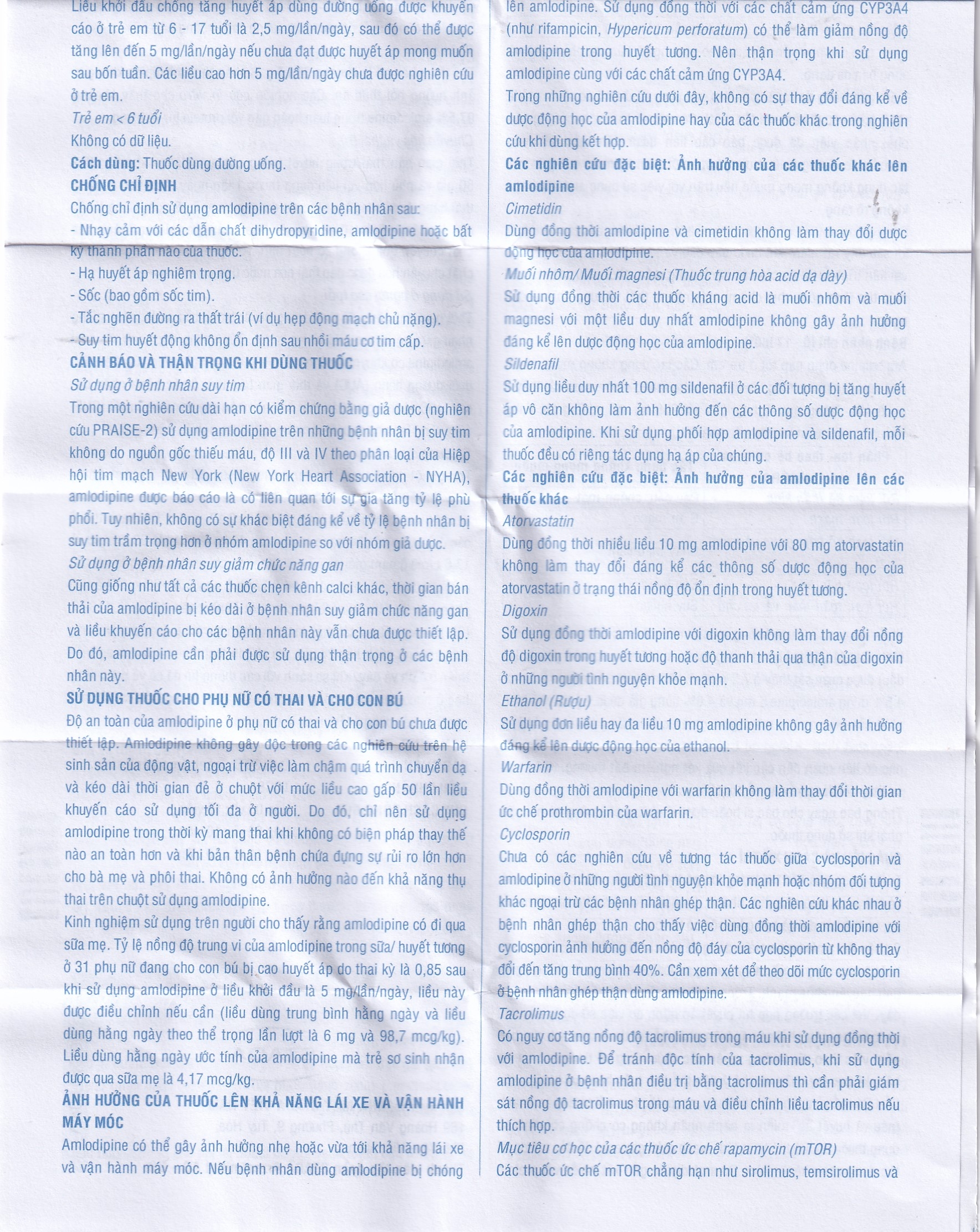 Hình ảnh Thuốc Amlodipine Stada 5mg Cap điều trị tăng huyết áp, đau thắt ngực (3 vỉ x 10 viên)