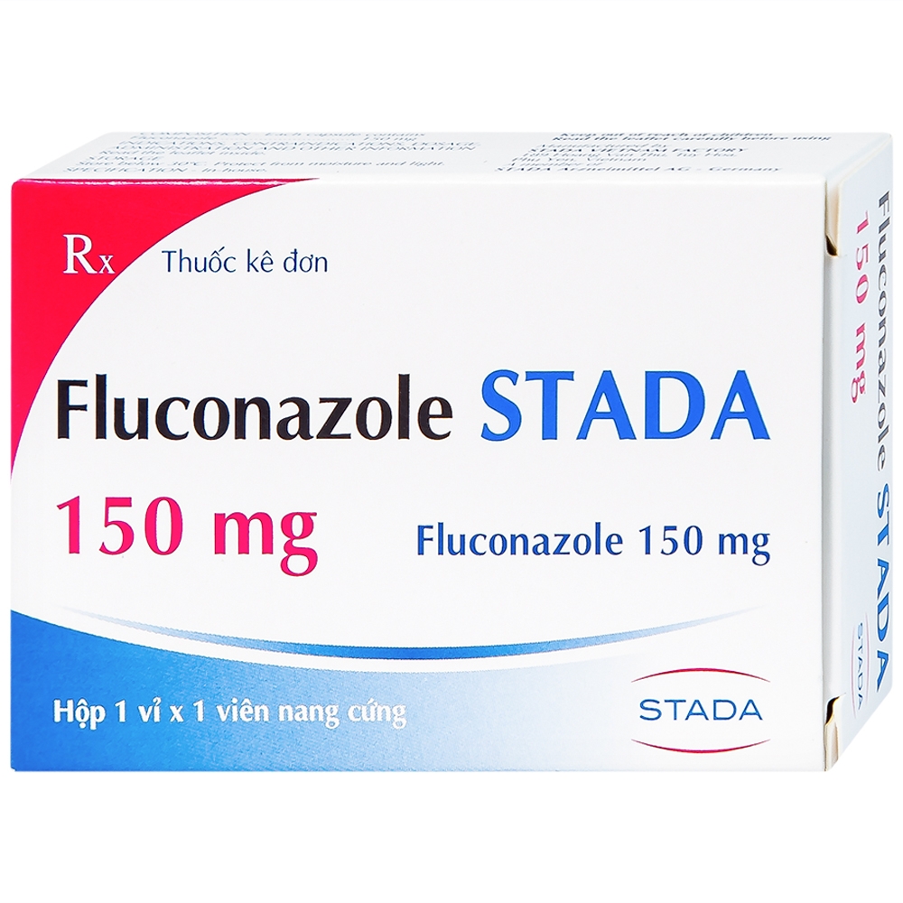 Hình ảnh Thuốc Fluconazole Stada 150mg điều trị nhiễm nấm (1 vỉ x 1 viên)