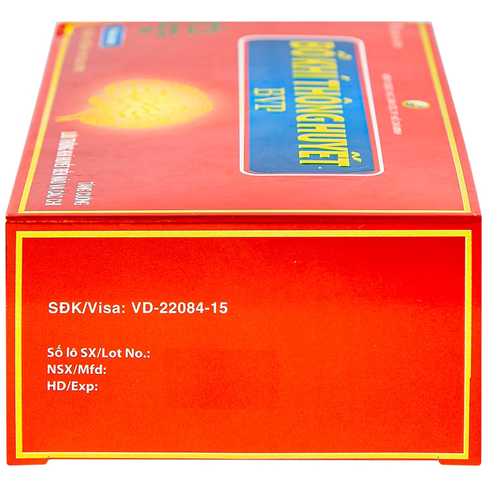 Hình ảnh Thuốc Bổ Khí Thông Huyết BVP tăng cường lưu thông khí huyết đến não và các chi (6 vỉ x 10 viên)