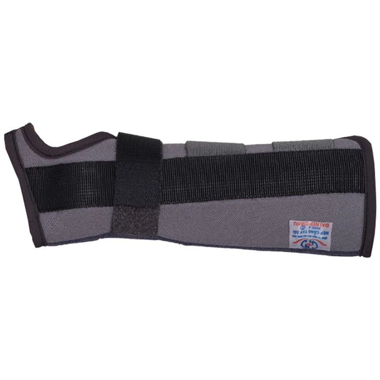 Hình ảnh Nẹp cẳng tay dài Gia Hưng Size 9 Bên phải giúp cố định chấn thương gãy xương, bong gân cẳng tay, cổ tay