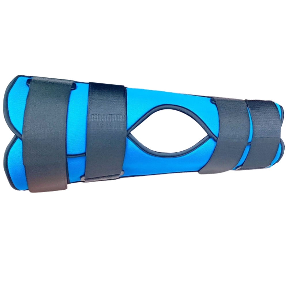 Hình ảnh Nẹp đùi ngắn Gia Hưng Size 7 hỗ trợ cho các trường hợp bị gãy chân, bong gân, xoắn cơ, rách cơ