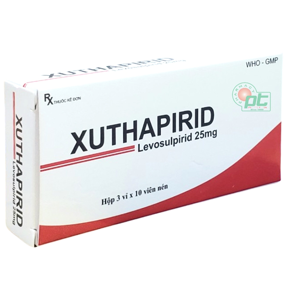 Hình ảnh Thuốc Xuthapirid 25mg Donaipharm điều trị bệnh tâm thần phân liệt, chống trầm cảm (3 vỉ x 10 viên)