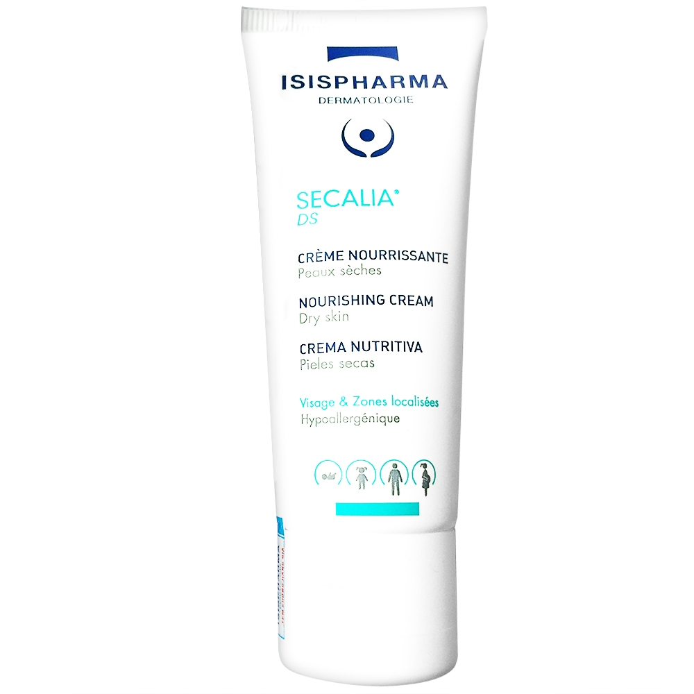 Hình ảnh Kem dưỡng ẩm Secalia Ds IsisPharma giúp làm mềm và giữ ẩm cho da (40ml)
