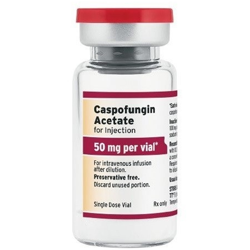 Hình ảnh Thuốc Caspofungin Acetate For Injection 50mg/per Vial điều trị nhiễm Candida, nhiễm Aspergillus