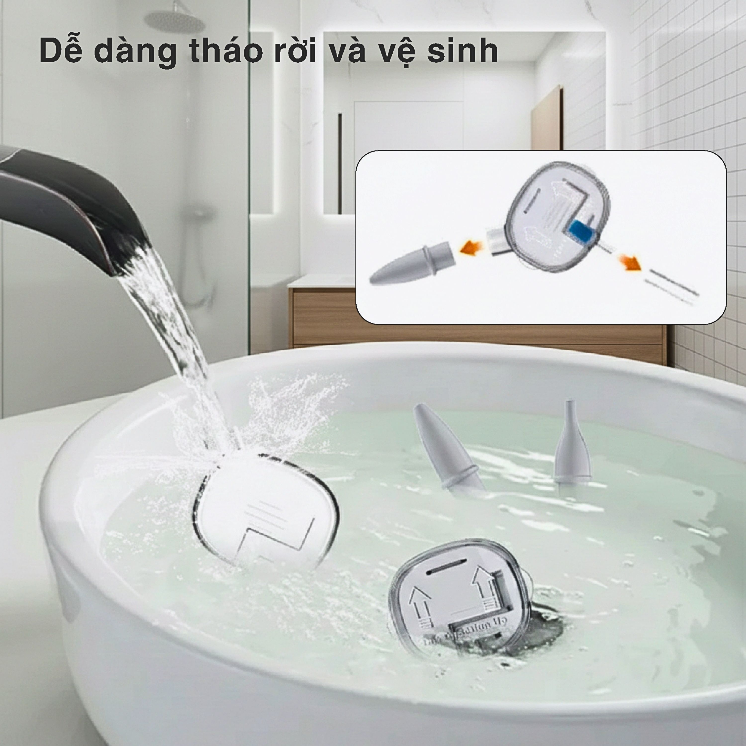Hình ảnh Máy hút mũi cho bé Fuji T50 hỗ trợ vệ sinh mũi cho bé từ 0 đến trên 3 tuổi