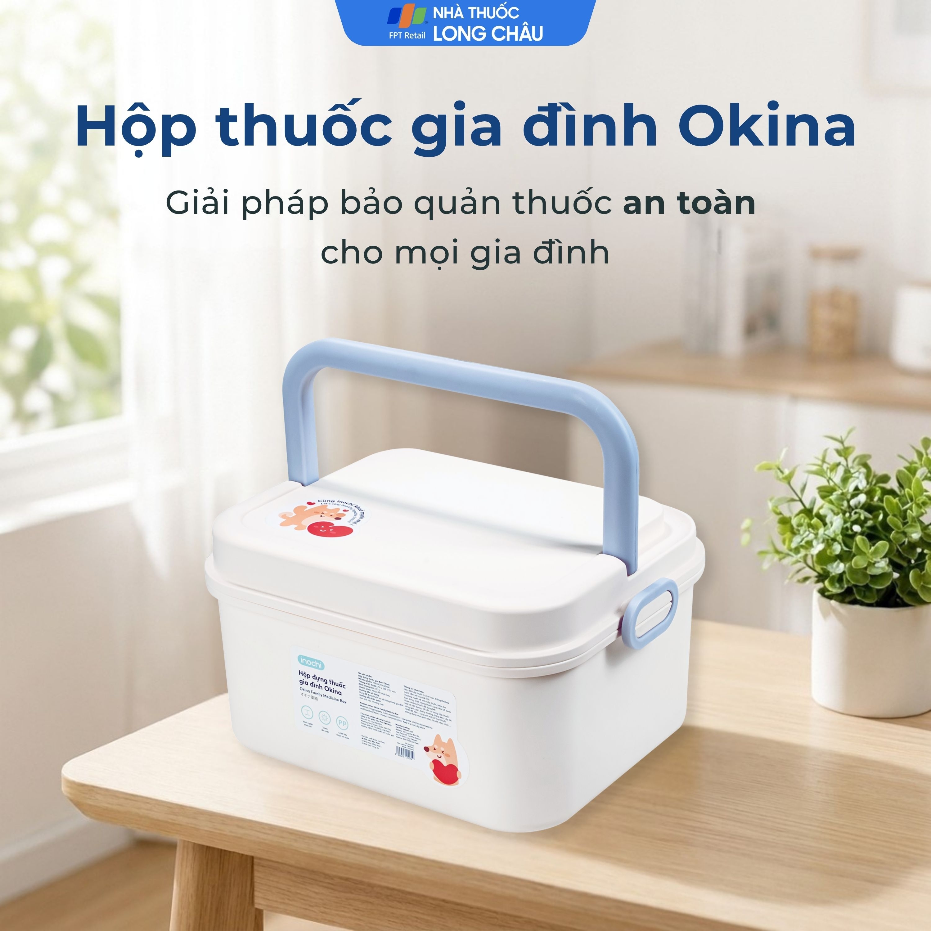 Hình ảnh Hộp đựng thuốc gia đình Inochi Okina