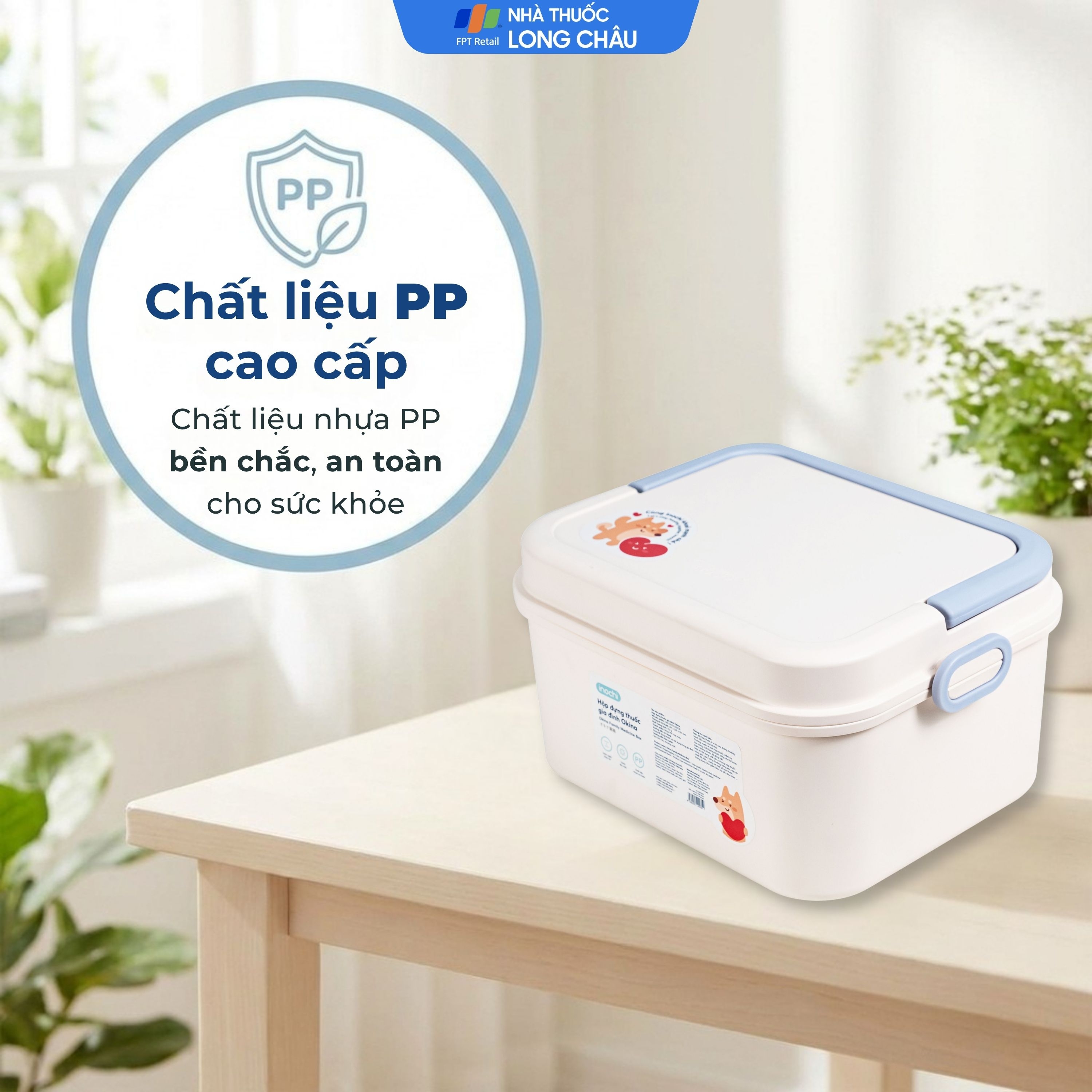 Hình ảnh Hộp đựng thuốc gia đình Inochi Okina
