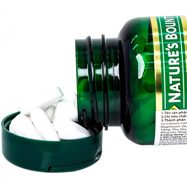 Hình ảnh Viên uống Calcium Magnesium Zinc Nature's Bounty hỗ trợ duy trì sức khoẻ hệ xương (100 viên)