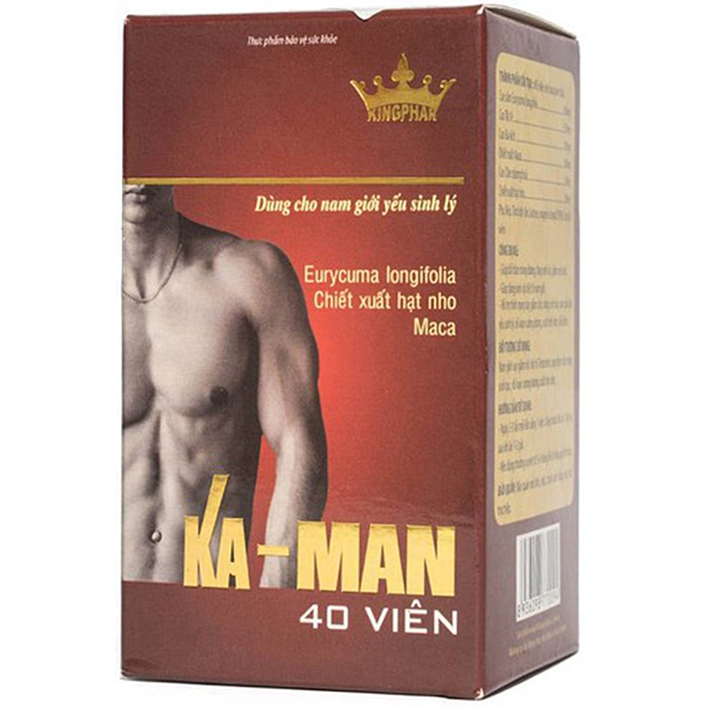 Hình ảnh Viên uống Ka-Man Kingphar tăng cường sinh lý nam (40 viên)