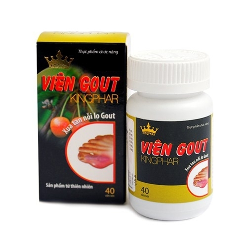 Hình ảnh Viên Gout Kingphar giúp bổ thận, lợi tiểu (40 viên)