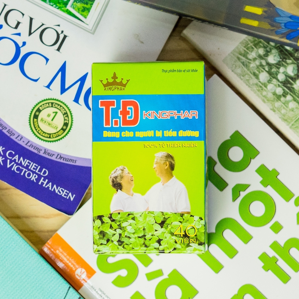 Hình ảnh Viên uống T.Đ Kingphar dùng cho người bị tiểu đường (40 viên)
