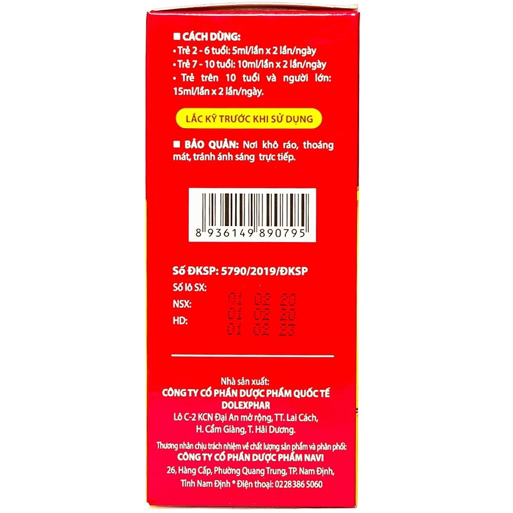 Hình ảnh Siro Healthy New Kids bổ sung vitamin, lysine, taurin, hỗ trợ kích thích tiêu hóa (120ml)