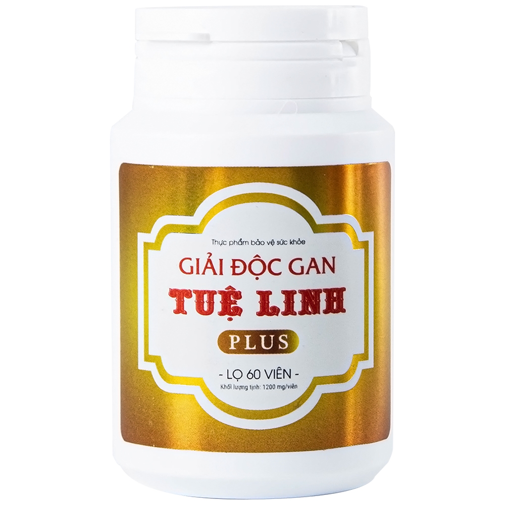 Hình ảnh Viên uống Tuệ Linh Plus hỗ trợ giải độc gan, tăng cường chức năng gan (60 viên)