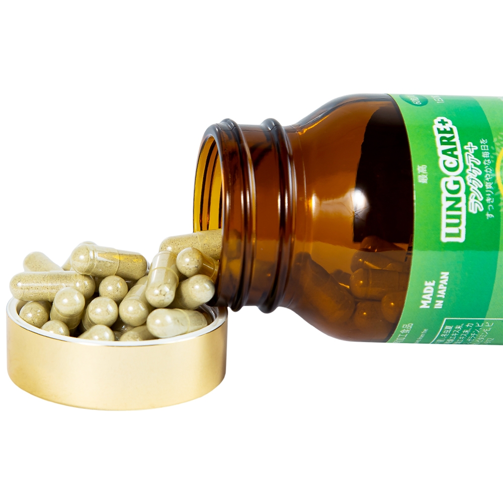 Hình ảnh Viên uống Lung Care+ Jpanwell hỗ trợ hệ hô hấp, giúp phổi khỏe mạnh (60 viên)