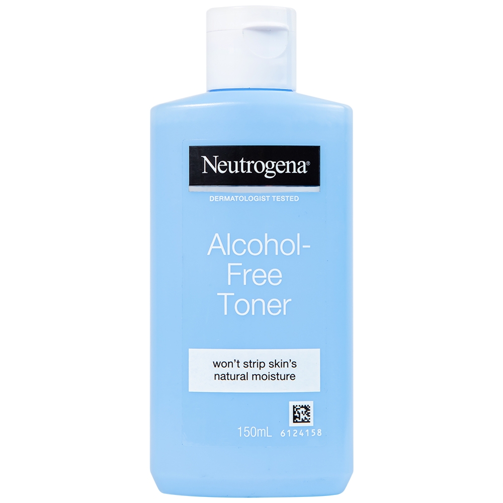 Hình ảnh Nước hoa hồng không cồn Neutrogena Alcohol-Free Toner Johnson And Johnson làm sạch da (150ml) 