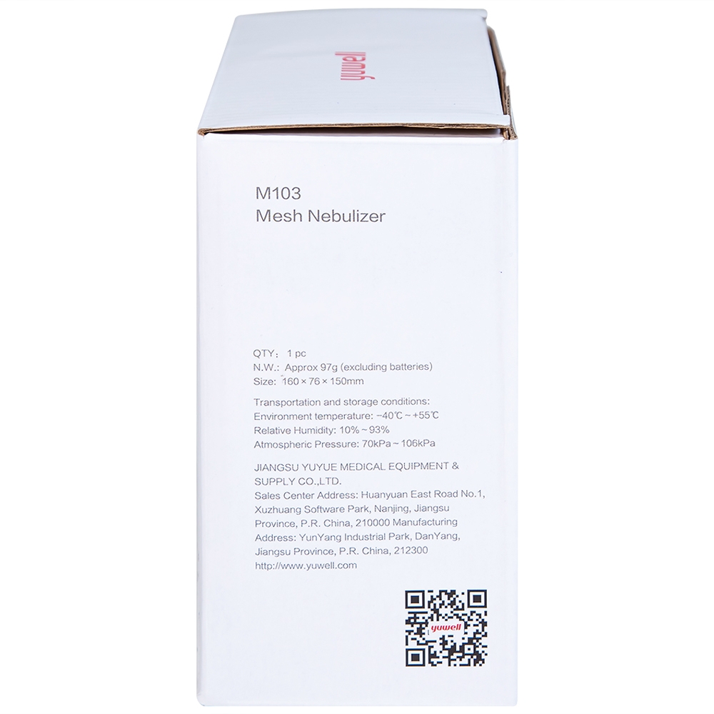 Hình ảnh Máy xông khí dung Yuwell M103 cầm tay hỗ trợ điều trị các bệnh về đường hô hấp