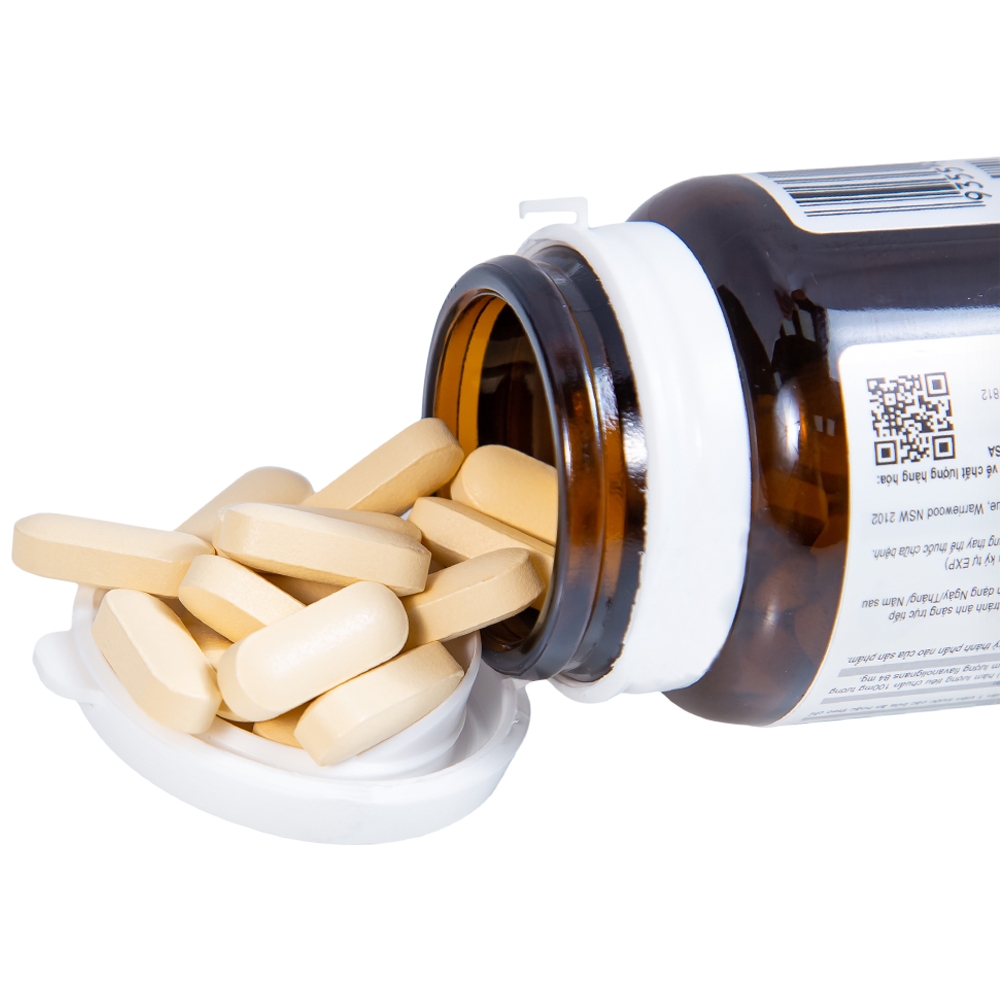 Hình ảnh Viên uống Blackmores Milk Thistle hỗ trợ quá trình phục hồi tế bào gan, bảo vệ gan (42 viên)