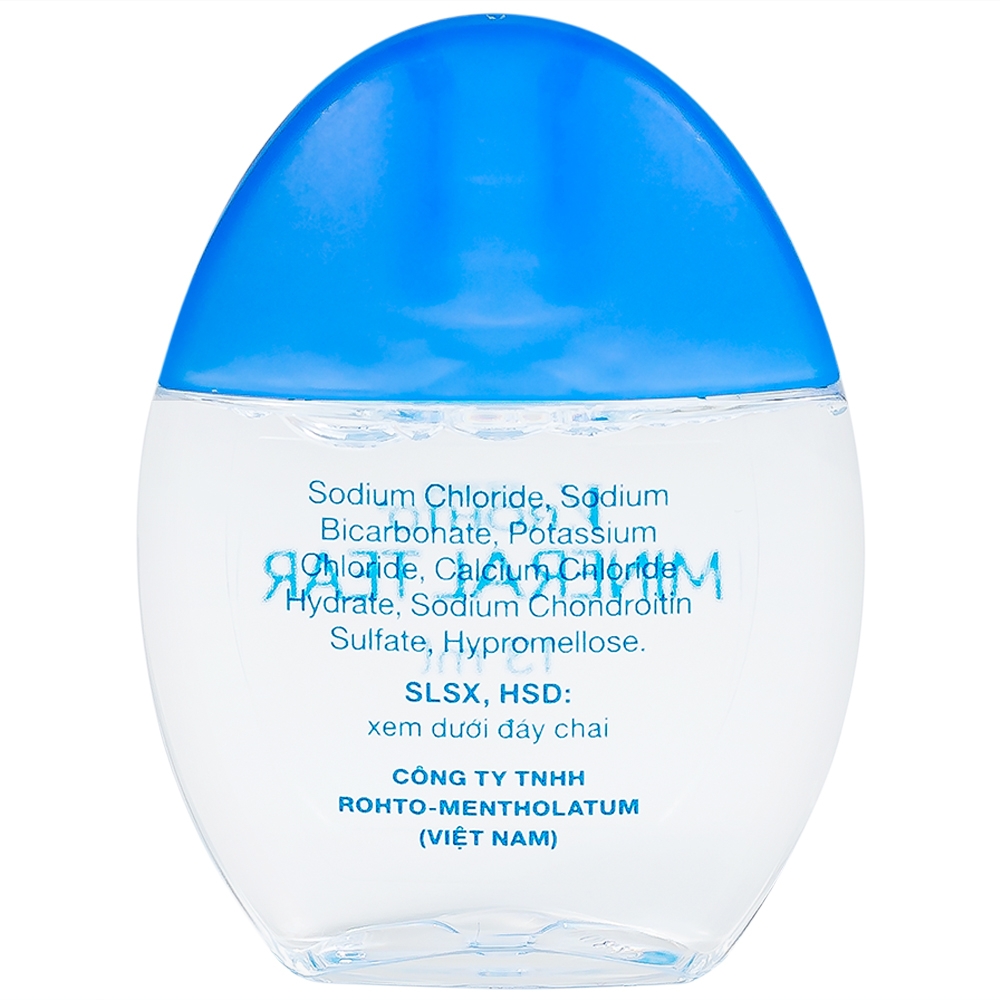 Hình ảnh Dung dịch nhỏ mắt V.Rohto Mineral Tear giữ ẩm và bổ sung khoáng chất (13ml)