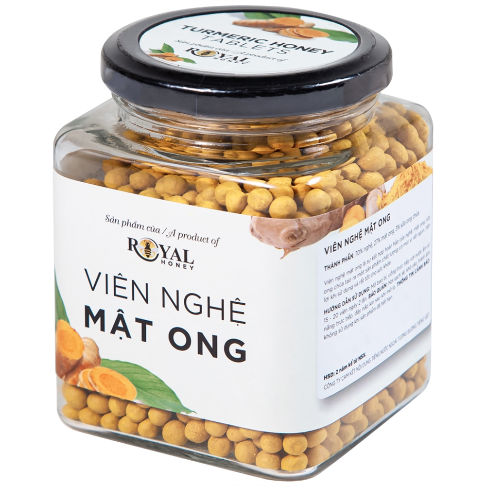 Hình ảnh Viên nghệ mật ong Royal Honey bổ sung dinh dưỡng, tăng cường đề kháng (250g)
