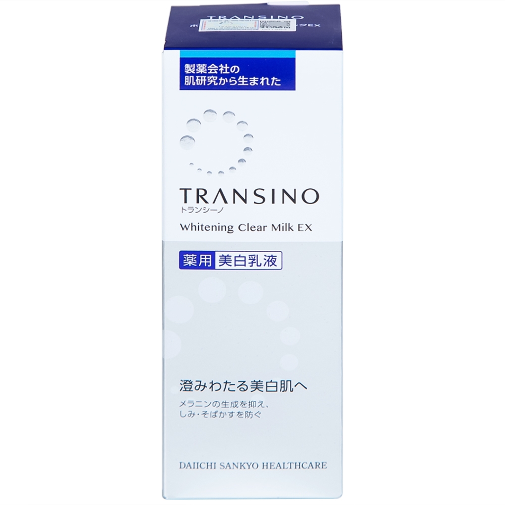 Hình ảnh Sữa dưỡng trắng da Transino Whitening Clear Milk EX ngăn ngừa nám và tàn nhang (100ml)
